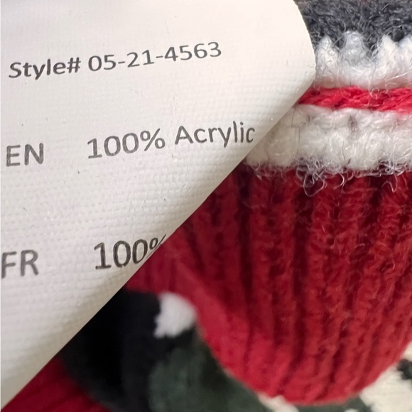 Happy Holiday Funny Ugly Christmas Sweater Size Medium - Picture 8 of 8